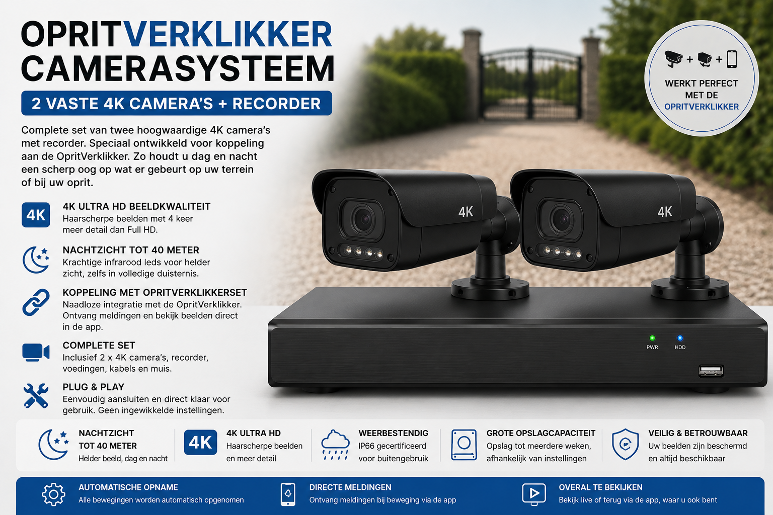 4K Camera Set