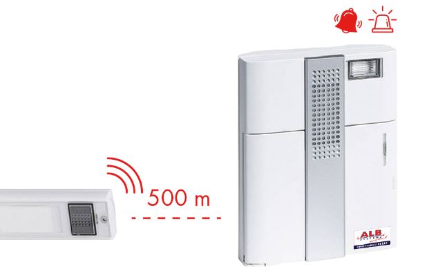 ExtrAlert draadloze bel met zender