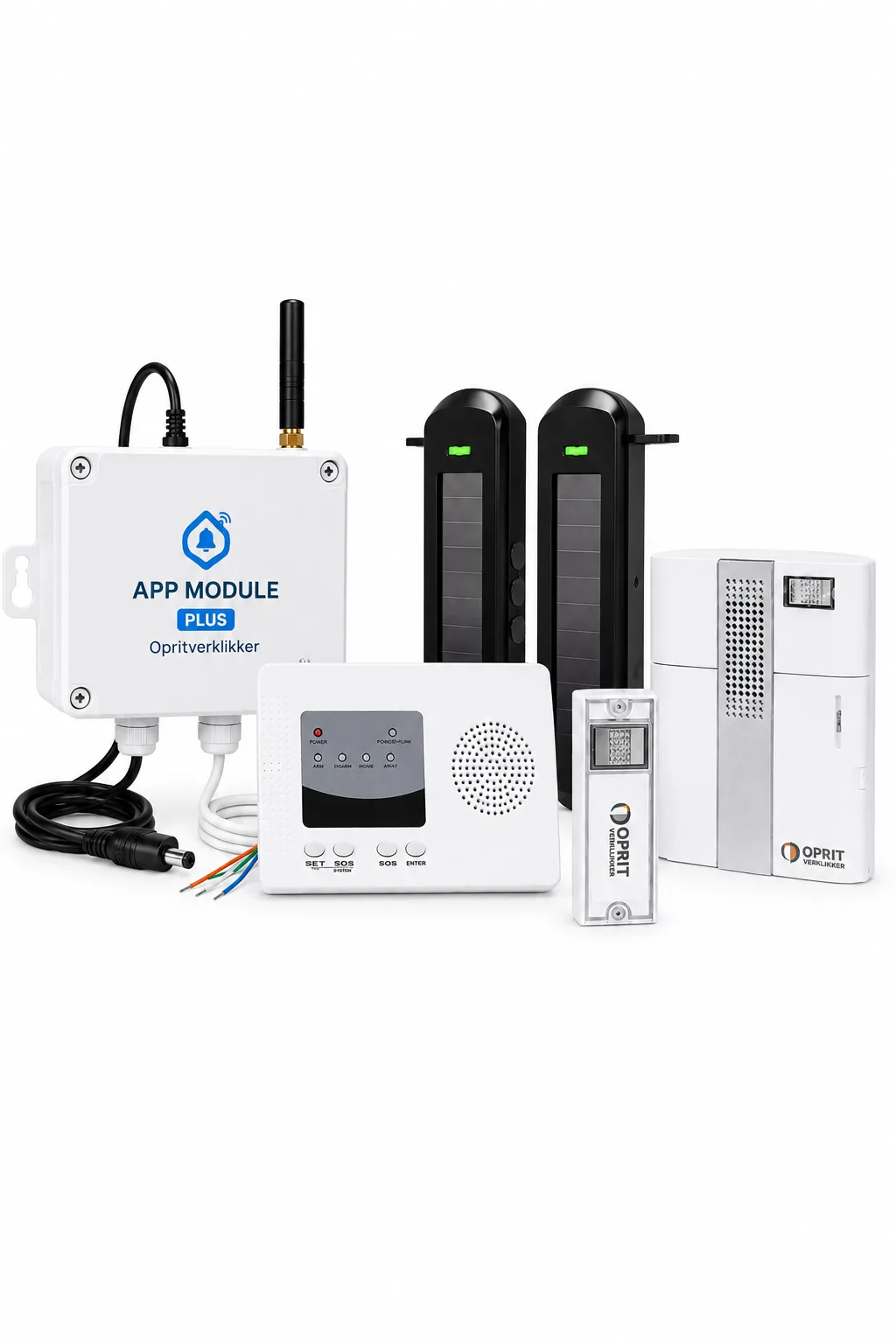 Lichtsluis Set EXT Bel - Smartphone - Gong